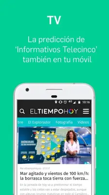 El Tiempo Hoy android App screenshot 0