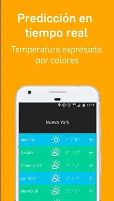 El Tiempo Hoy android App screenshot 2