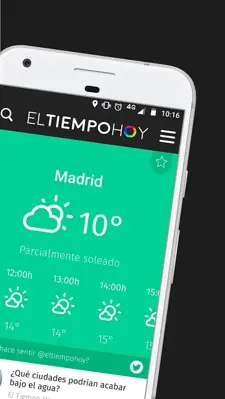 El Tiempo Hoy android App screenshot 3